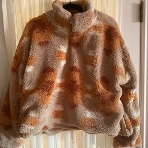 Thread + supply co Sherpa hoodie